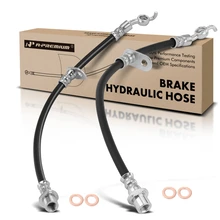 2 Pcs Rear Brake Hydraulic Hose