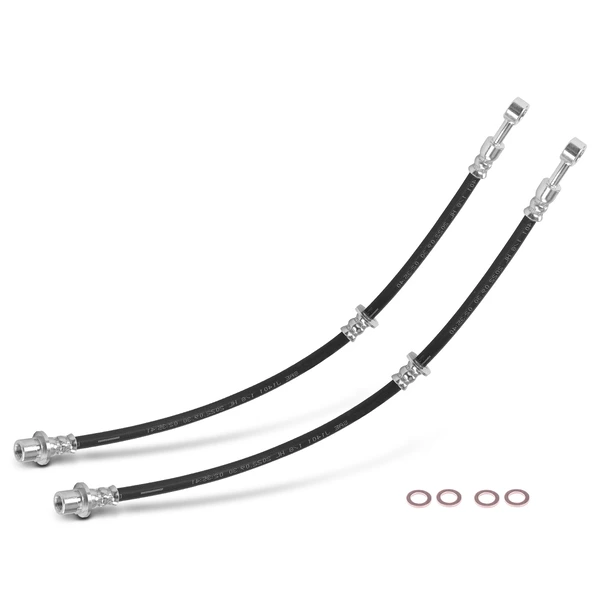 2 Pcs Front Brake Hydraulic Hose for Acura MDX 2003-2006 V6 3.5L