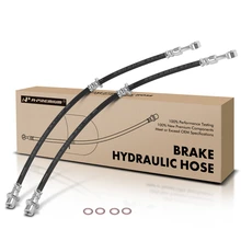 2 Pcs Front Brake Hydraulic Hose
