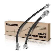 2 Pcs Front Inner Brake Hydraulic Hose