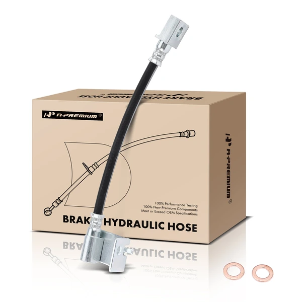 Rear Driver Outer Brake Hydraulic Hose for 2005-2010 Ford F-250 Super Duty