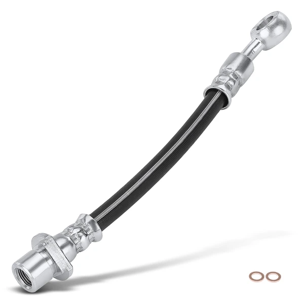 Rear Driver or Passenger Outer Brake Hydraulic Hose for Honda Pilot Acura MD 3.5L