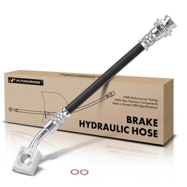 Rear Passenger Outer Brake Hydraulic Hose for 2005-2008 Chevrolet Cobalt