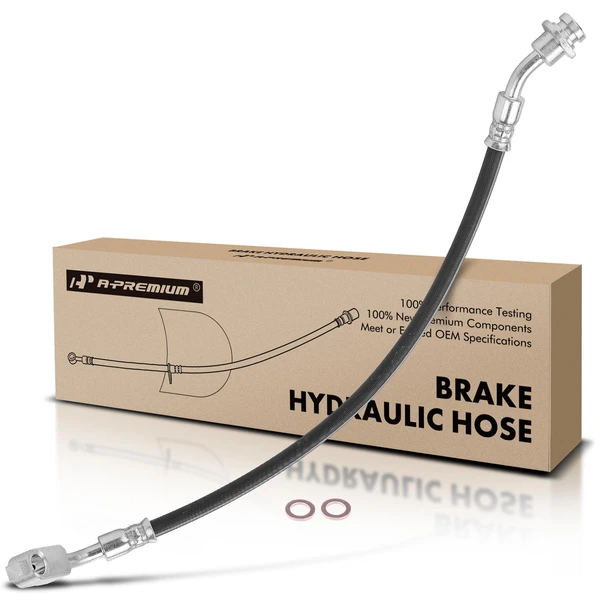 Front Passenger Brake Hydraulic Hose for Nissan D21 86-94 Pathfinder 87-95