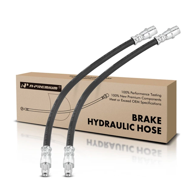 2 Pcs Rear Brake Hydraulic Hose for Mercedes-Benz ML320 ML350 ML500 ML55 AMG