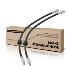 2 Pcs Front Brake Hydraulic Hose