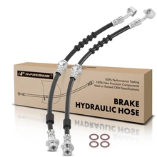 2 Pcs Front Brake Hydraulic Hose