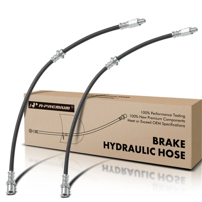2 Pcs Rear Brake Hydraulic Hose