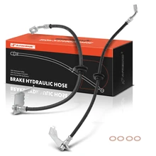 2 Pcs Front Brake Hydraulic Hose for 2004 Pontiac GTO