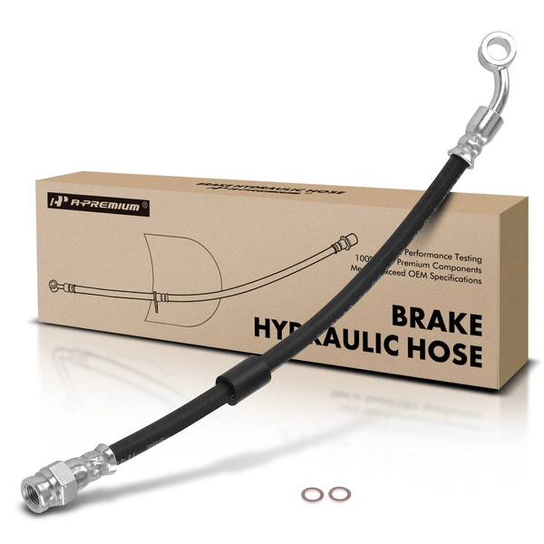 Rear Driver or Passenger Brake Hydraulic Hose for Mazda MX-5 Miata 2006-2015