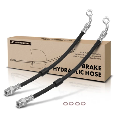 2 Pcs Rear Brake Hydraulic Hose