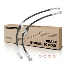 2 Pcs Front Brake Hydraulic Hose