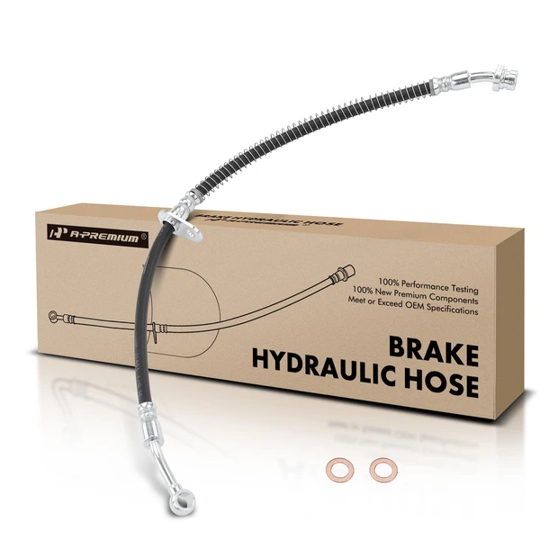 Front Passenger Brake Hydraulic Hose for 2006-2011 Kia Rio