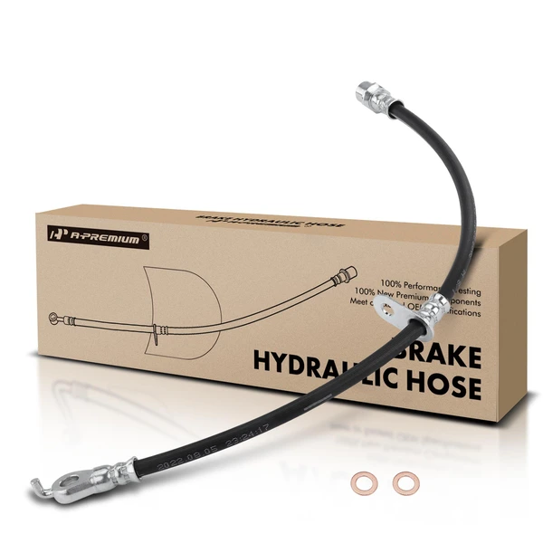 Front Driver Brake Hydraulic Hose for 2009-2016 Toyota Venza