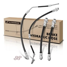 4 Pcs Rear Inner & Outer Brake Hydraulic Hose for 2003-2008 BMW Z4