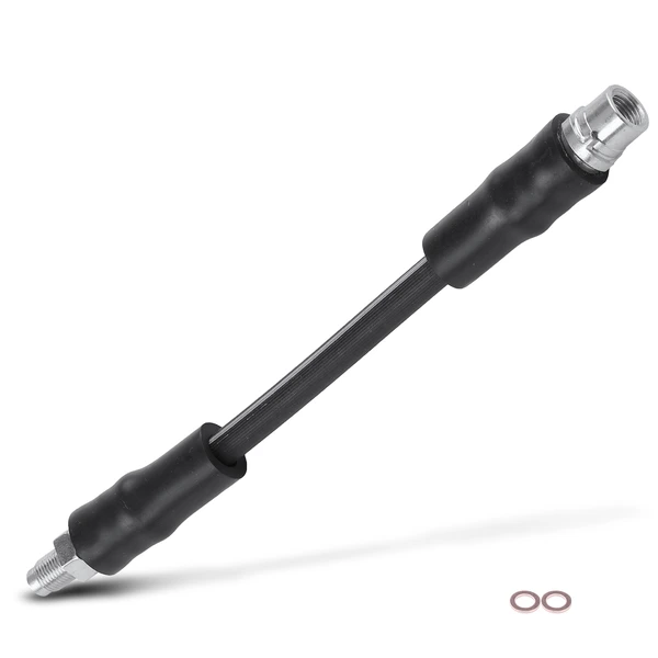 Rear Driver or Passenger Outer Brake Hydraulic Hose for Audi A8 Quattro 2004-2010