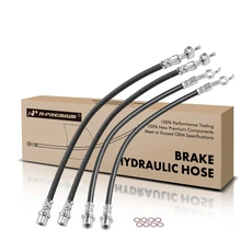 4 Pcs Front & Rear Brake Hydraulic Hose for 2006 Lexus GS300
