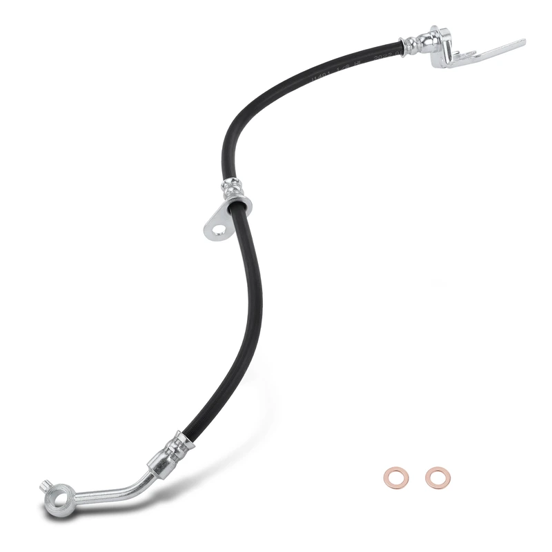 Front Passenger Brake Hydraulic Hose for Honda Insight 00-06 1.0L Manual Trans.