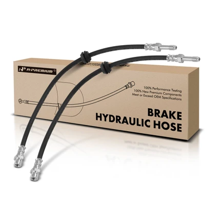 2 Pcs Front Brake Hydraulic Hose