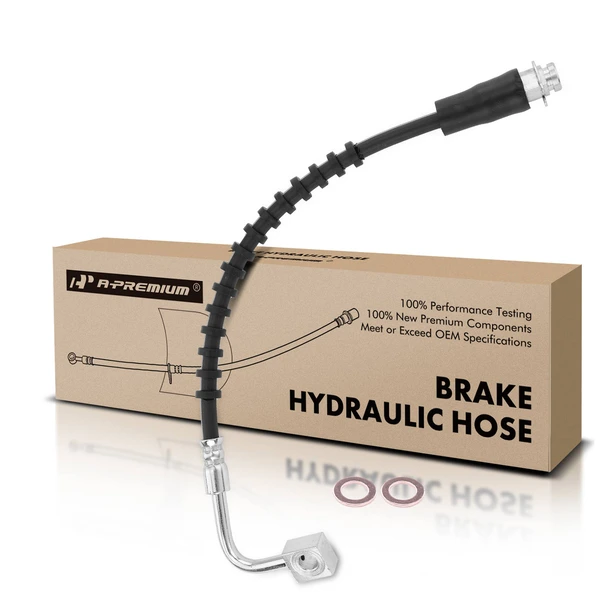 Front Driver Brake Hydraulic Hose for 2008-2012 2018-2020 Dodge Grand Caravan