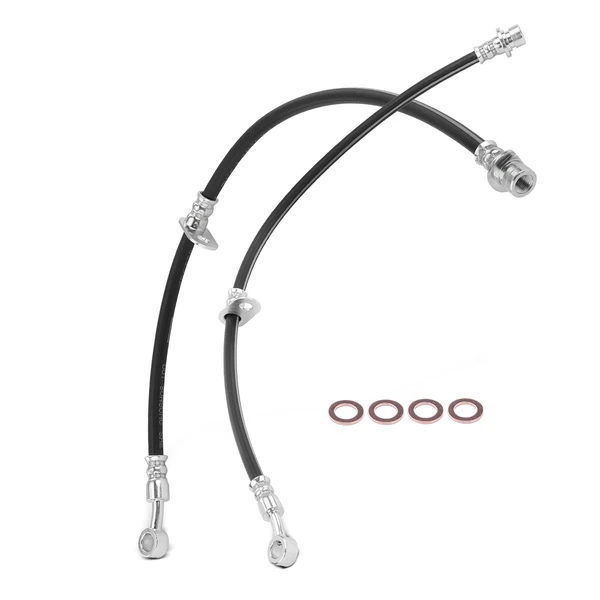 2 Pcs Front Brake Hydraulic Hose for Honda Accord 2008-2012 Acura TSX 2009-2014