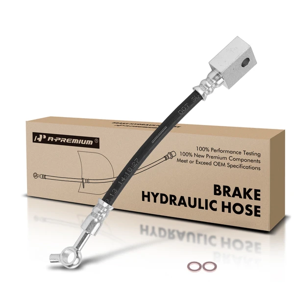 Front Passenger Outer Brake Hydraulic Hose for 2015 INFINITI Q40