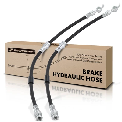 2 Pcs Front Brake Hydraulic Hose