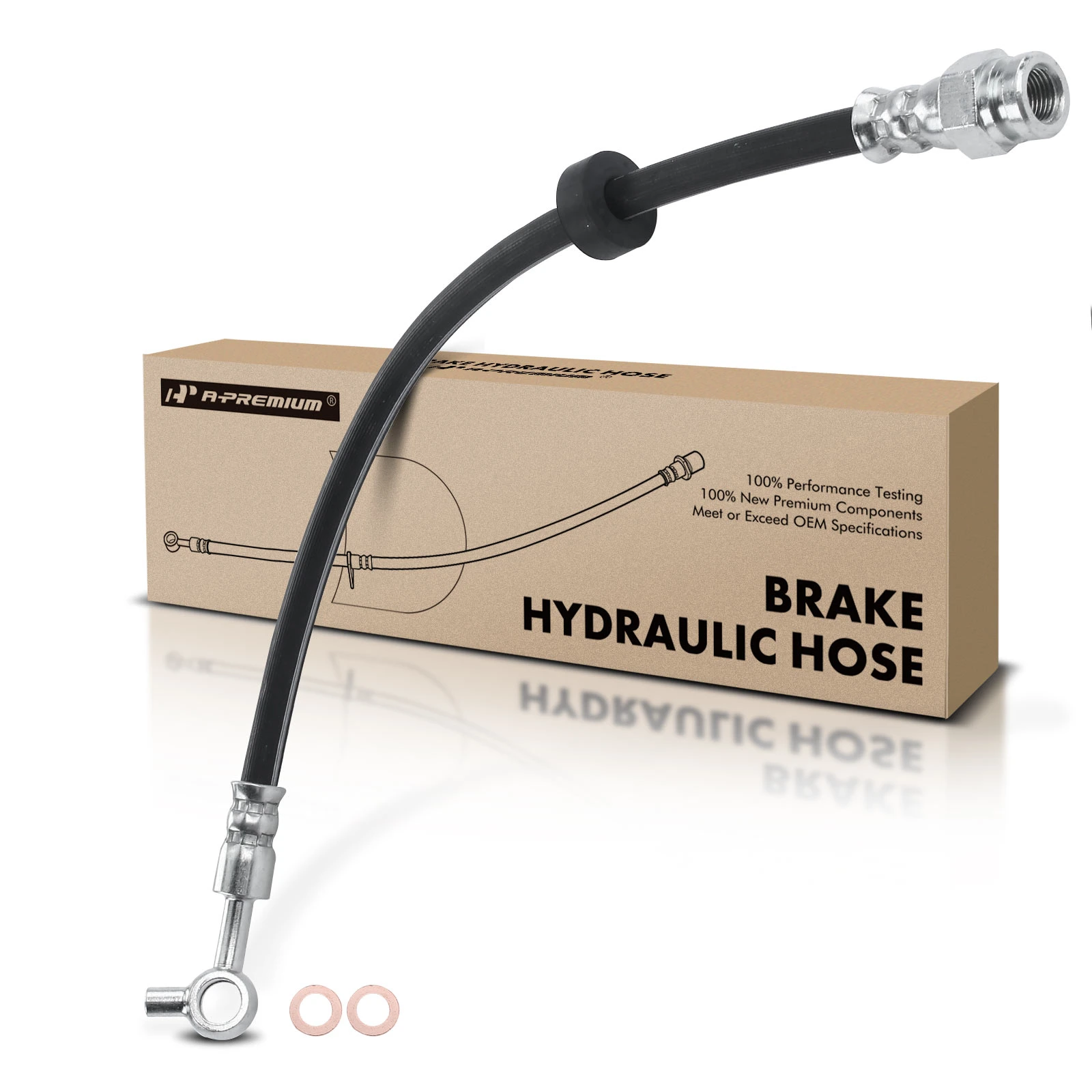 The A-premium Rear Driver Brake Hydraulic Line for Mazda MPV 2004-2006 Image 
