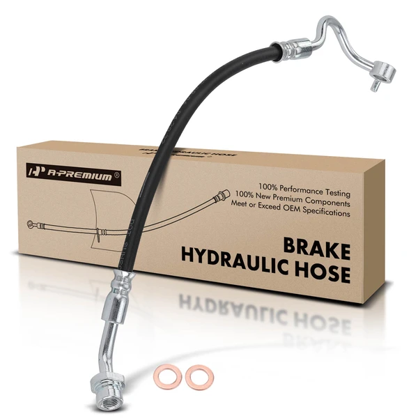 Rear Passenger Brake Hydraulic Hose for 2007-2009 Hyundai Entourage