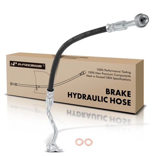 Rear Driver Brake Hydraulic Hose for 2007-2009 Hyundai Entourage