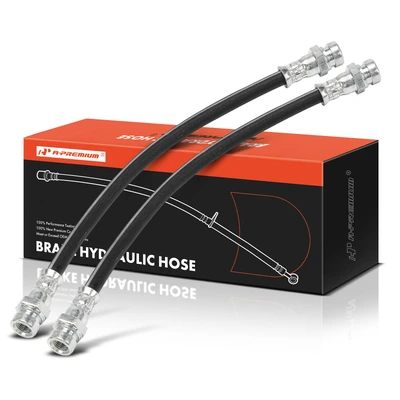 2 Pcs Rear Brake Hydraulic Hose
