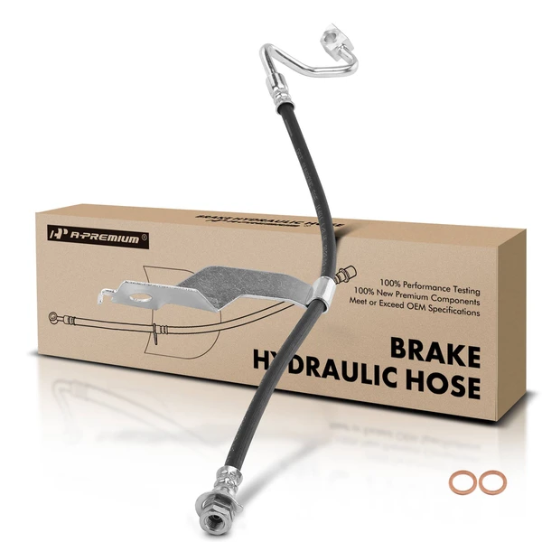 Front Passenger Brake Hydraulic Hose for Ford F-250 F-350 Super Duty 2008-2012