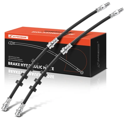 2 Pcs Front Brake Hydraulic Hose