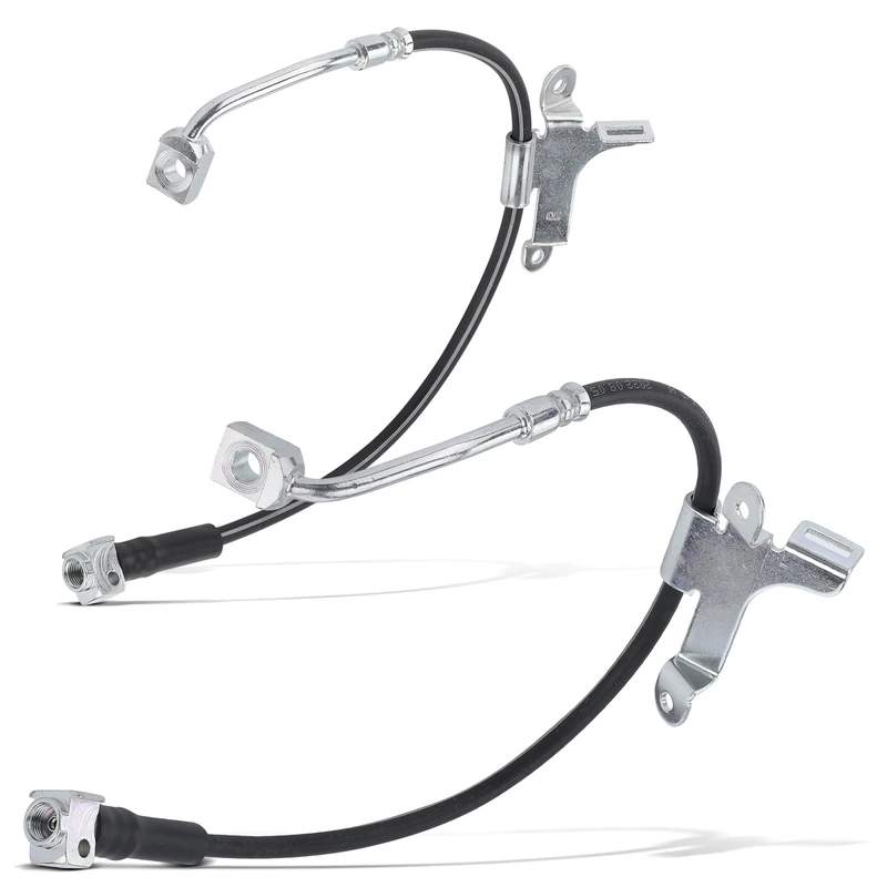 2 Pcs Front Brake Hydraulic Hose for Chevrolet Trailblazer GMC Envoy Buick Saab