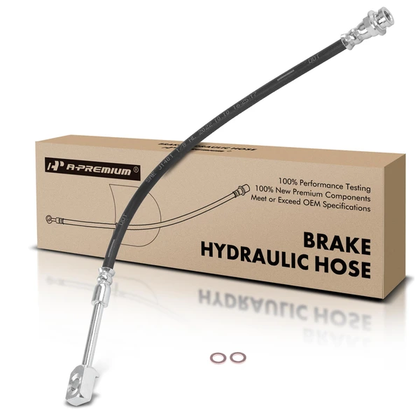 Rear Passenger Brake Hydraulic Hose for 2003-2005 GMC Sierra 1500