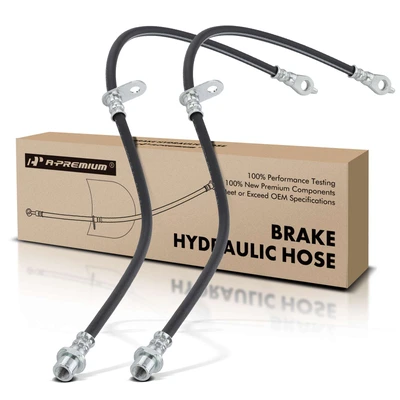 2 Pcs Front Brake Hydraulic Hose