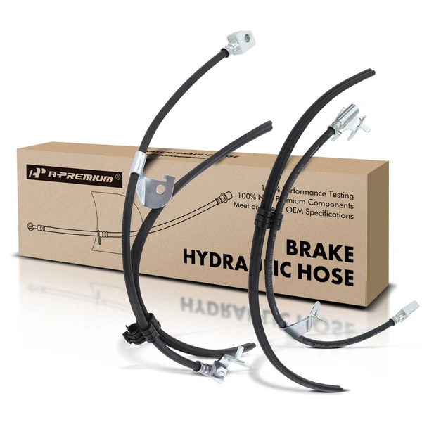 2 Pcs Front Brake Hydraulic Hose for 2002-2006 Ford Expedition