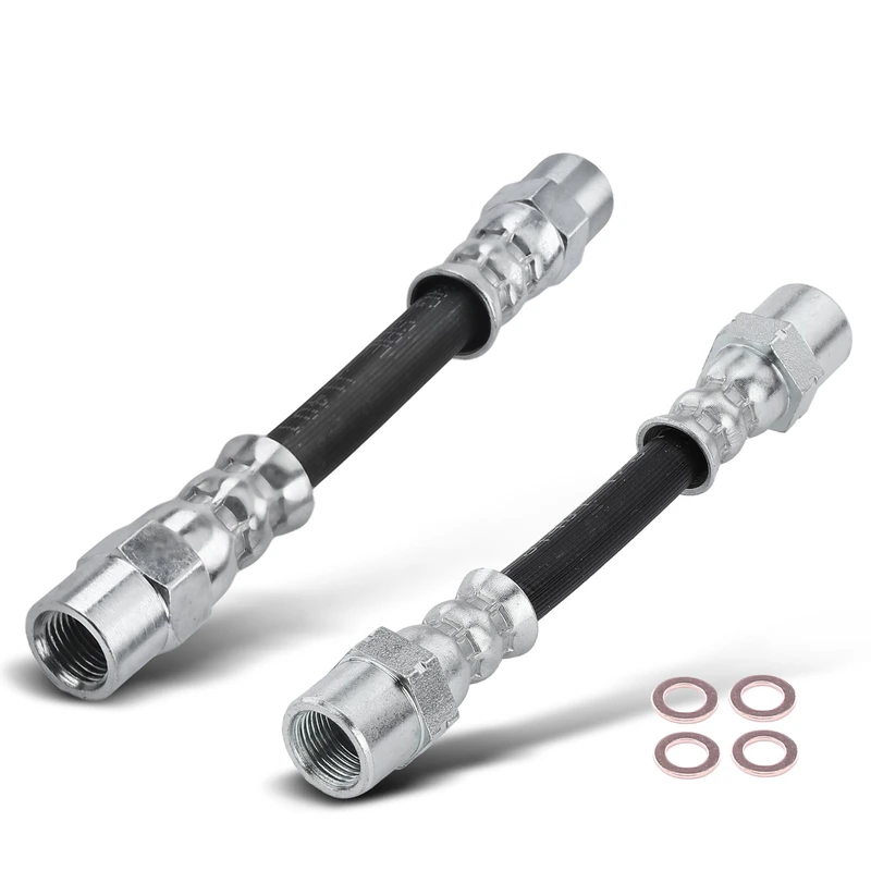2 Pcs Rear Inner Brake Hydraulic Hose for BMW E39 525i 01-03 528i 530i M5