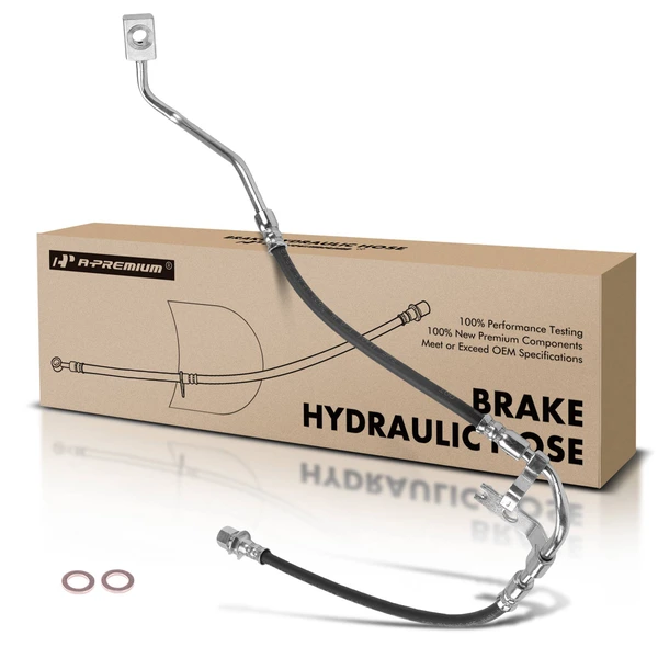 Front Driver Brake Hydraulic Hose for 2000 Dodge Dakota