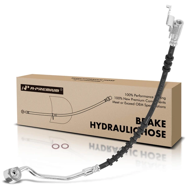 Front Passenger Brake Hydraulic Hose for 1990-1995 Jeep Wrangler