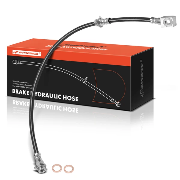 Front Passenger Brake Hydraulic Hose for 1991-2002 GMC C3500HD