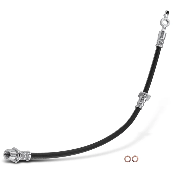 Front Driver Brake Hydraulic Hose for Chevrolet Geo Prizm Toyota Corolla