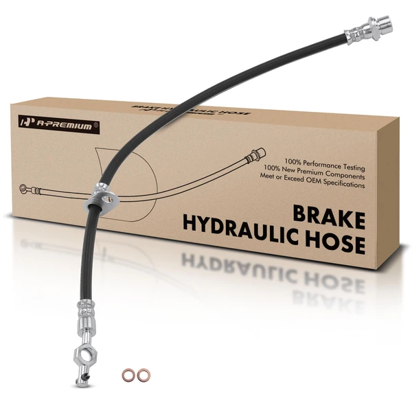 Front Driver Brake Hydraulic Hose for 1993-1997 Geo Prizm