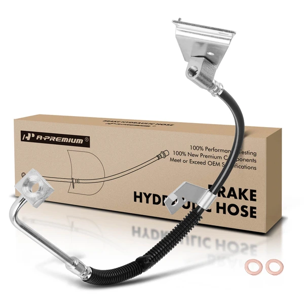 Front Driver Brake Hydraulic Hose for 2003 Dodge Ram 1500 Van