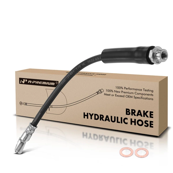 Front Brake Hydraulic Hose for Chevrolet Malibu Classic Oldsmobile Alero Pontiac