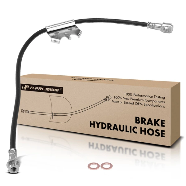 Front Passenger Brake Hydraulic Hose for 1996-1999 Chevrolet K2500 Suburban