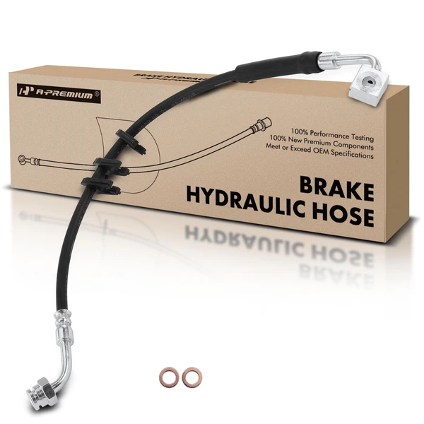 Front Passenger Brake Hydraulic Hose for 1995-1998 Ford E-350 Econoline