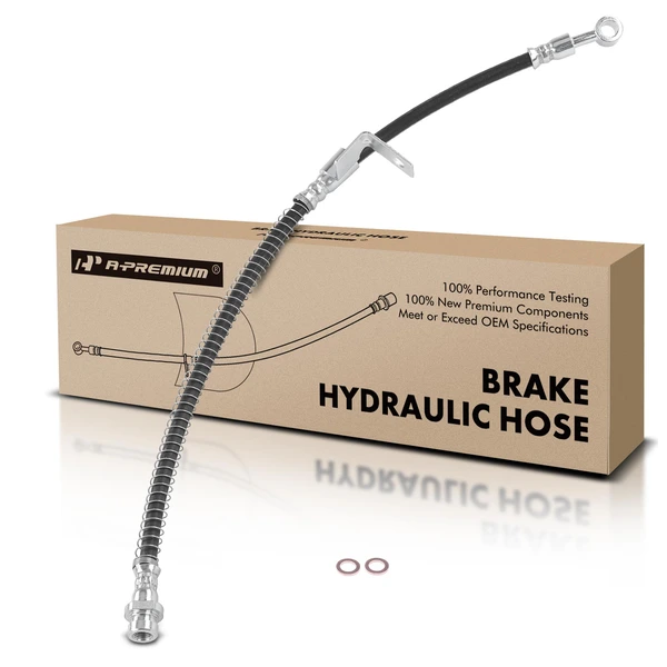 Front Right Brake Hydraulic Hose for Hyundai Elantra 1996-2000 Tiburon 1997-2001
