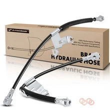 2 Pcs Front Brake Hydraulic Hose for 2000-2005 Pontiac Bonneville