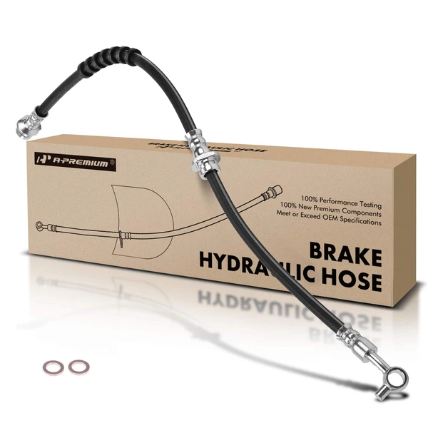 Front Passenger Brake Hydraulic Hose for 2004-2008 Nissan Maxima